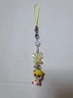 Cute Corocorokuririn Campanula Flower Bell Bead Strap Keyring Mascot Keychain Keyholder Mobile Phone Chain Bag Pendant Toy Gifts 2