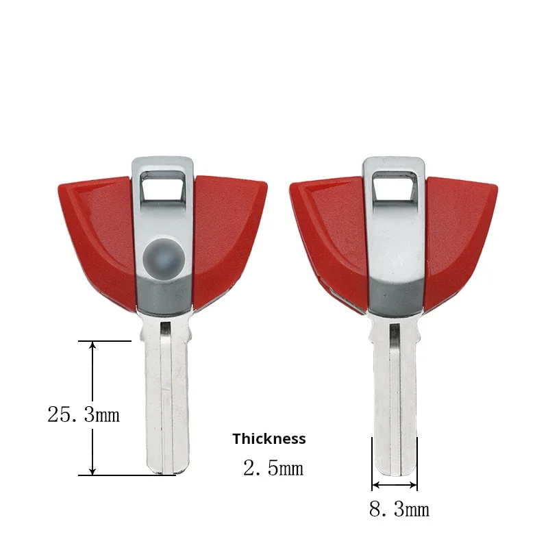 BMW motorcycle key embryo suitable for BMW F650 F700 F800GS R1000RR R1200GS (can be placed anti-theft chip)