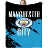 Blanket Oversized Manchester City Logo Plaid Blankets Sofa Decoration Luxury Throw Blankets and Throws Blanket for Sofas Cobija 4