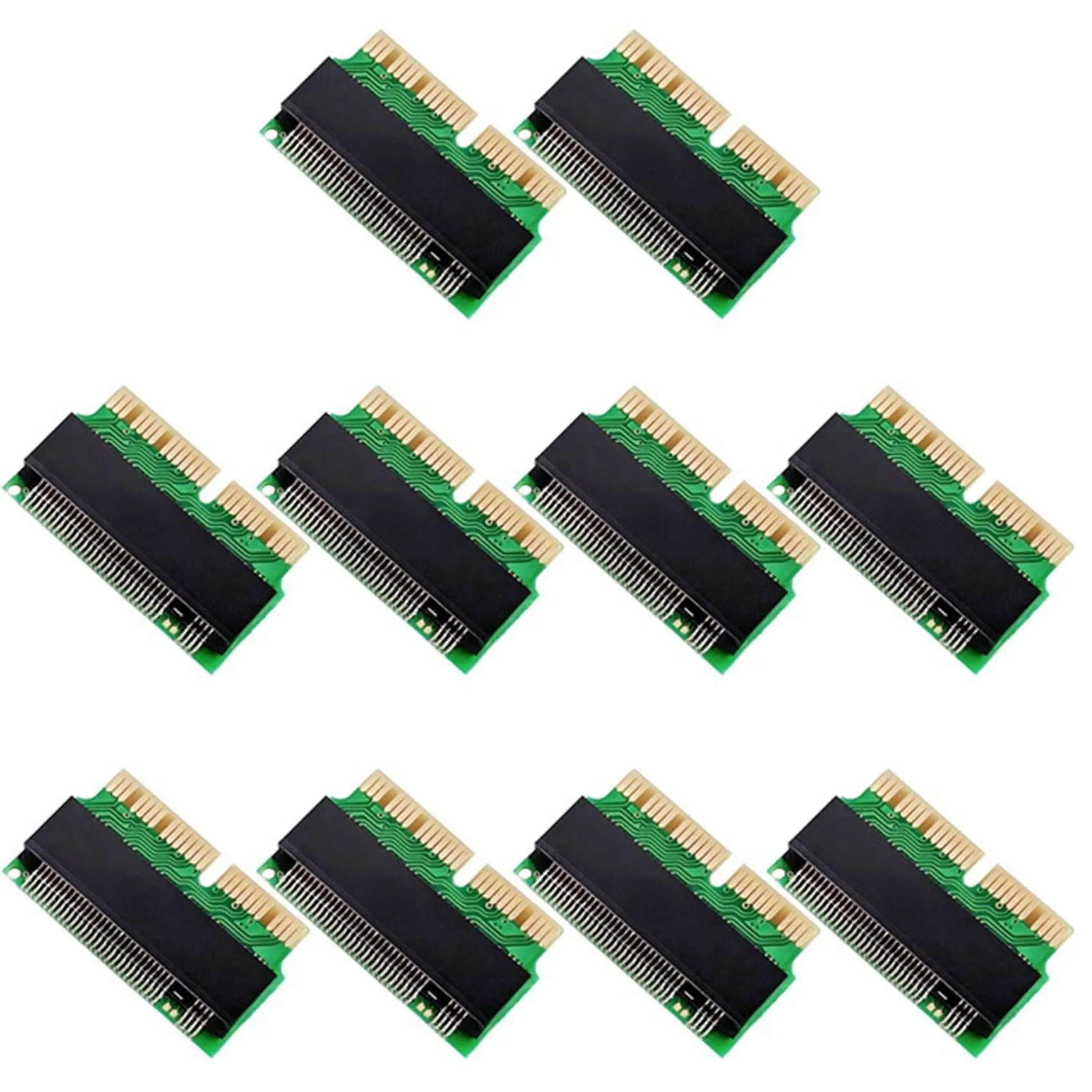 

10 шт. NVMe PCIe M.2 M ключ M2 SSD адаптер карты для A1465 A1466 для Pro A1398 A1502 расширение