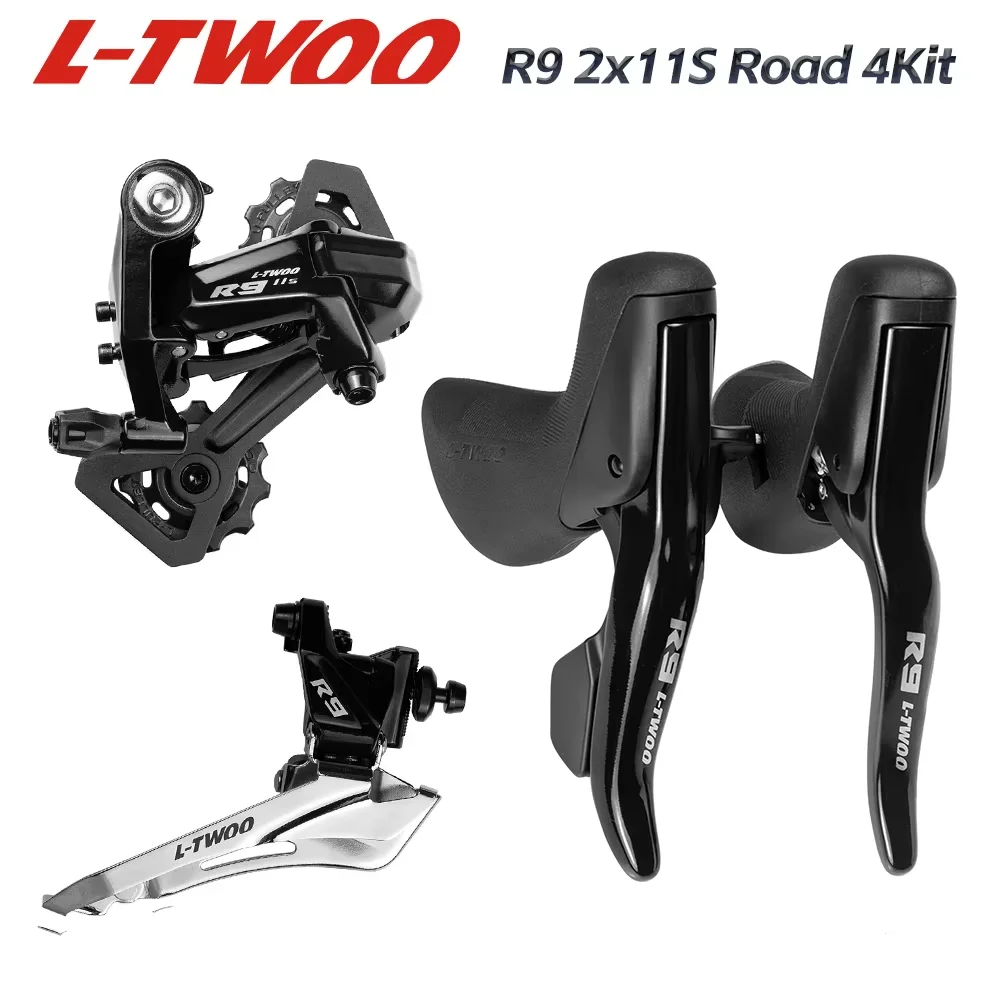 LTWOO R9 2x11 Speed, 22s Road Groupset, Shifter + Rear Derailleurs