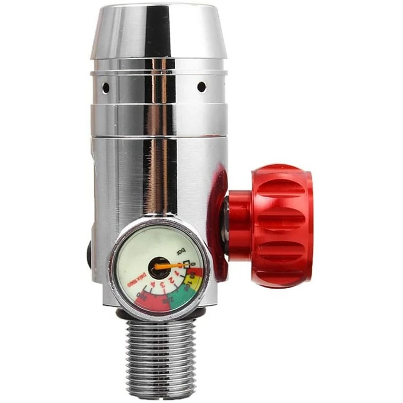 

Top!-Silvery S400 200Bar Scuba Diving Valve M18X1.5 3000PSI First Level Pressure Reducing Valve For Diving Oxygen Cylinder