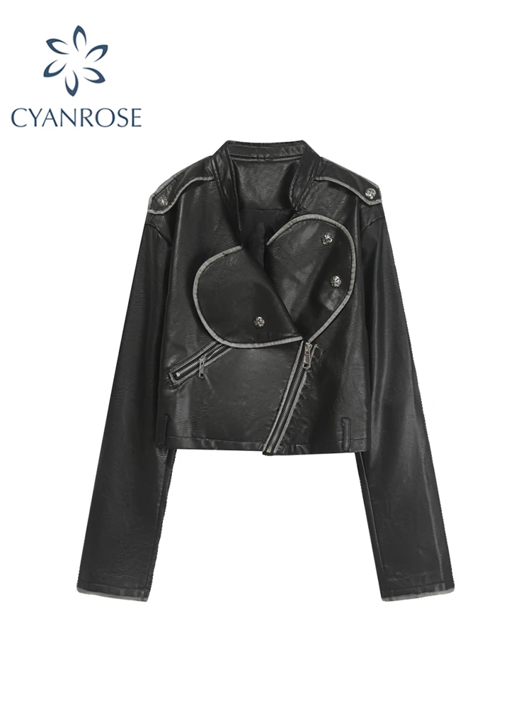 90s vintage short leather jacket （ S ） 90s vintage short leather jacket （ S ）