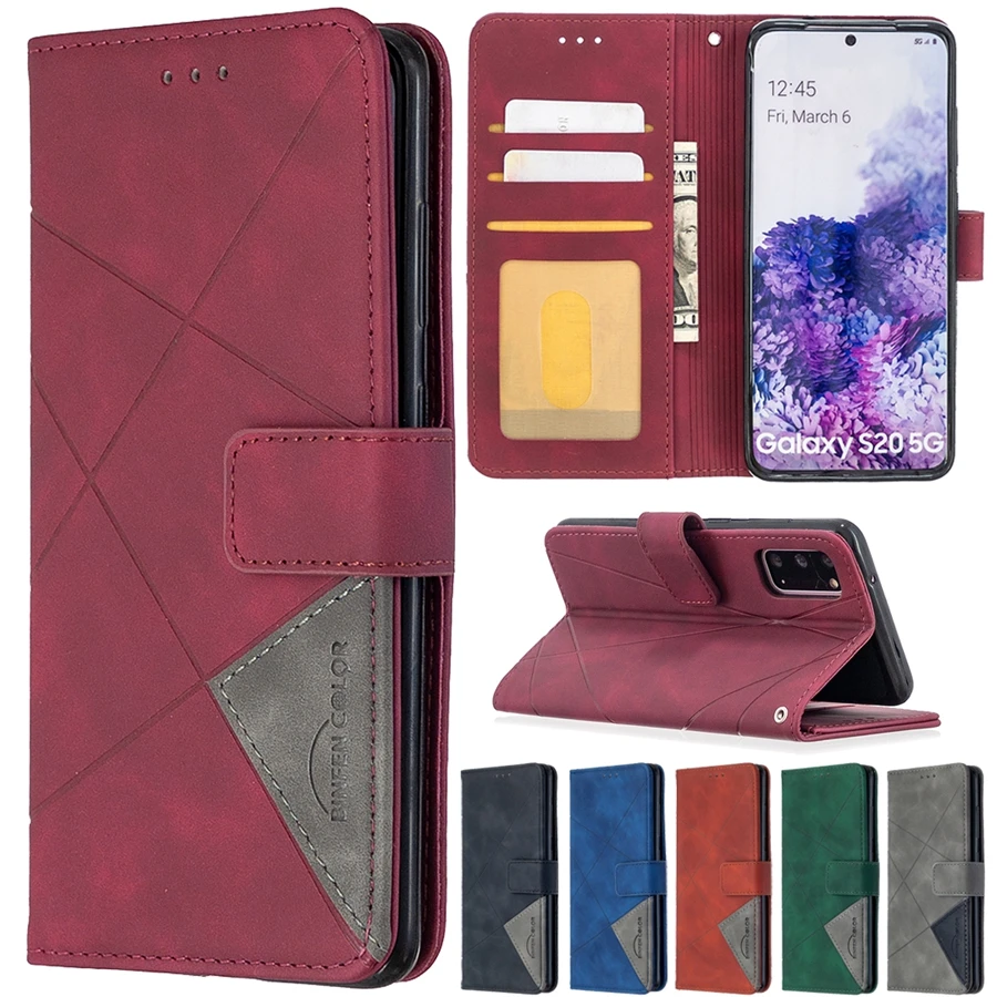 

Capped Prism Wallte Leather Case For Samsung Galaxy S23 S22 Ultra S21 FE S20 Note 20 A04s A13 A14 A23 A34 A51 A52 A53 A54 A71