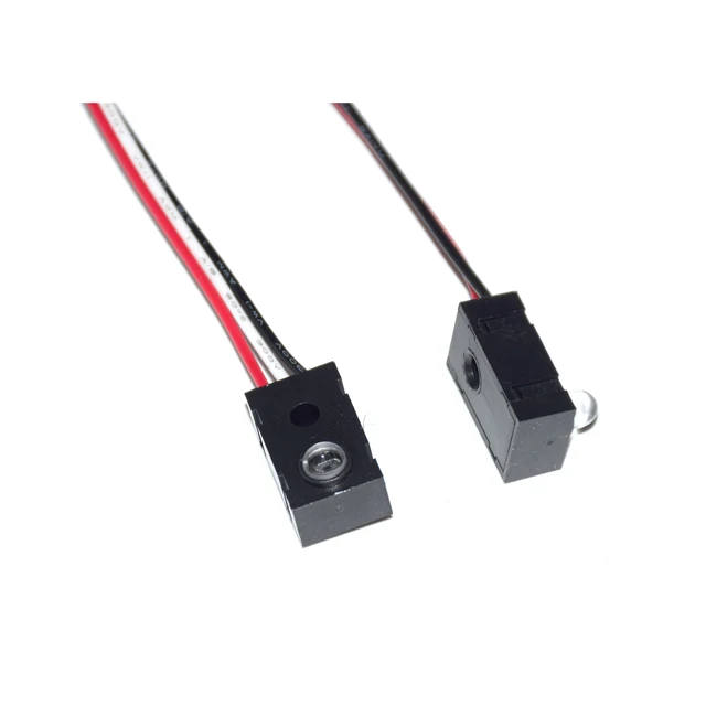 DC5V Infrared Beam Sensor Detector Alarm Photocell Photoelectric Switch Detect Distance 1 Meter Normal Open NO output 2