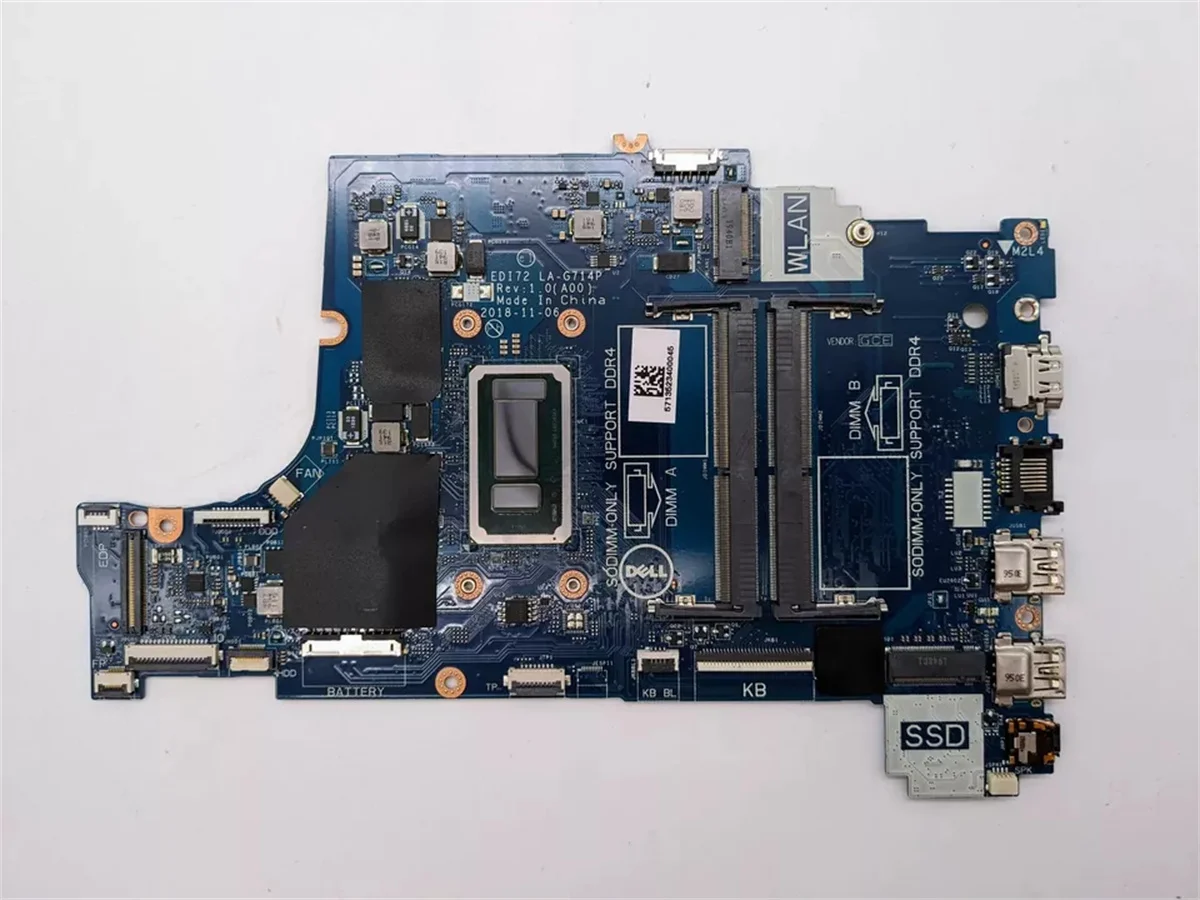 Технические детали 0m 5kn5 для DELL Inspiron 3581 3781 материнская плата для ноутбука, технические детали 100% SR3N6, технические детали DDR4, полностью протестированы