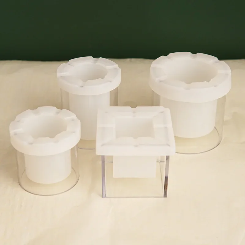 Candle mold Internal Burning Cup Candle Mold Cylindrical Hollow Square Hollow Pc Material