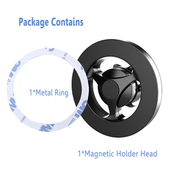 Magnetic 360° Adjustable Mobile Phone Holder with 17mm Ball Head (Model 3)
