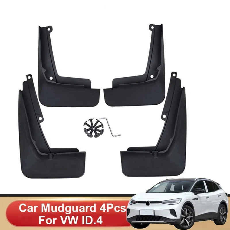 Parafango Per Auto Per Volkswagen Vw Id.4 Id4 2021 2022 2023-Presente Parafanghi Paraspruzzi Parafango Paraspruzzi Accessori