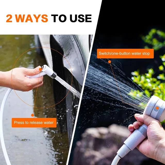 Portable Rechargeable Outdoor Shower 4