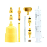 1/2/3 pièces 60Ml liquide de frein de vélo système d'huile minérale fluide cyclisme vélos de montagne pour accessoire de vélo injecteur d'huile 5