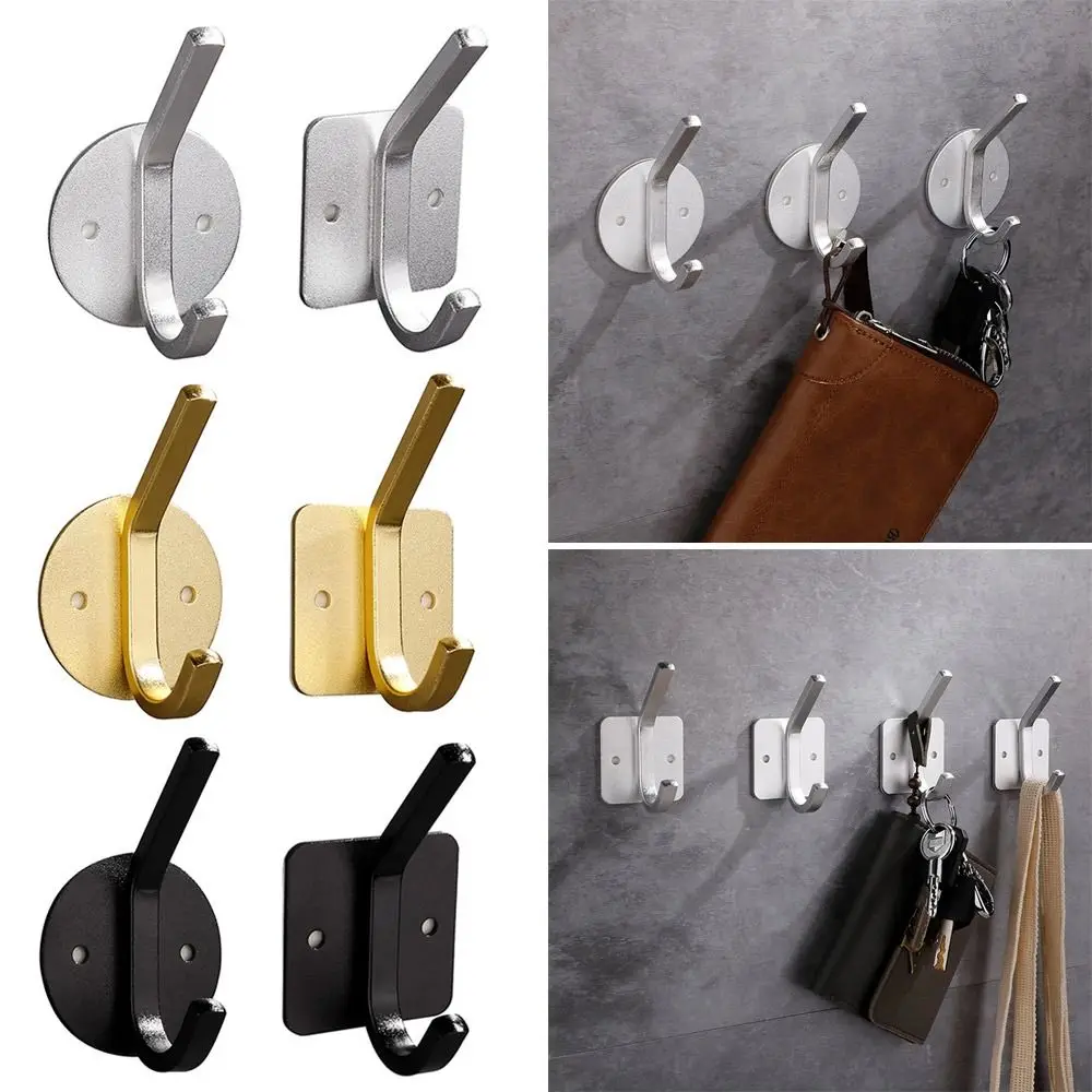 

4 искусственных клейких крючка, металлические настенные крючки, держатели для полотенец для гостиной и ванной