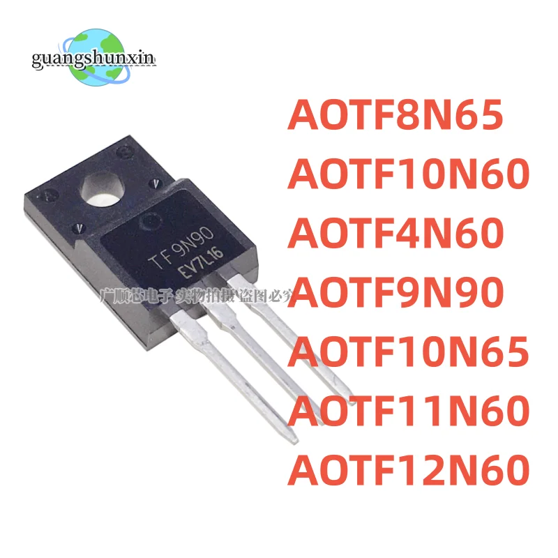 AOTF8N65 TF8N65 etc TO-220F 10pcs