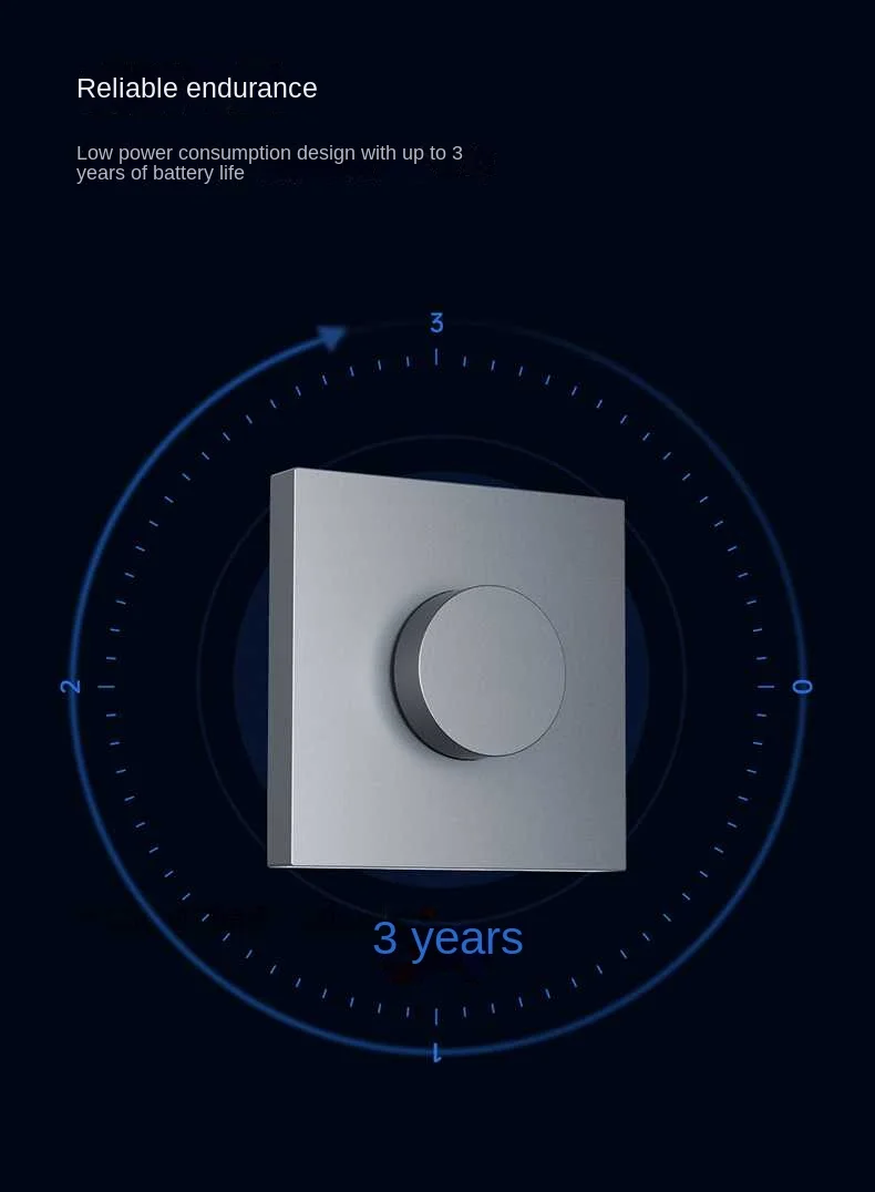 Smart Dimmer Switch H1 Wireless Rotary Switch Intelligent Adjustment Light Brigh