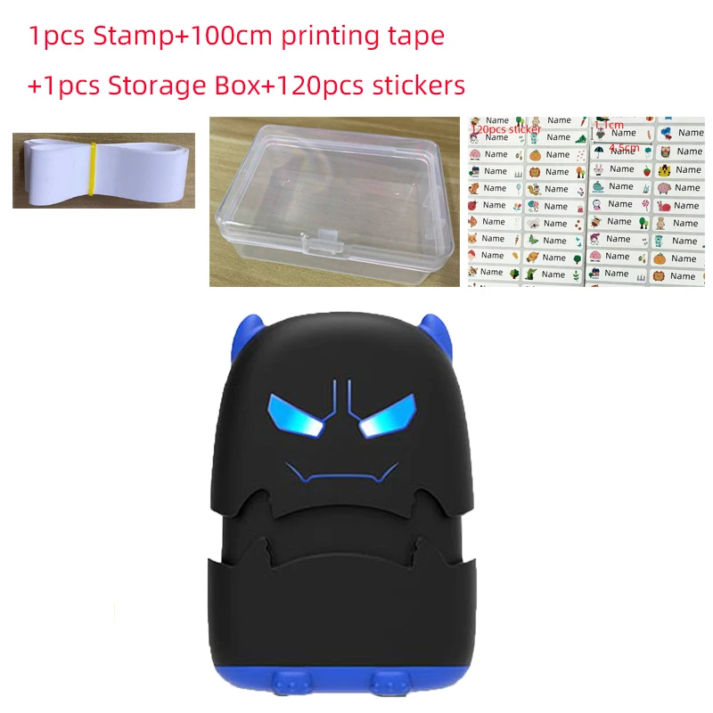 Baby Name Stamp Custom-made DIY Gift for Children Seal Student Clothes Chapter Not Easy to Fade Toy