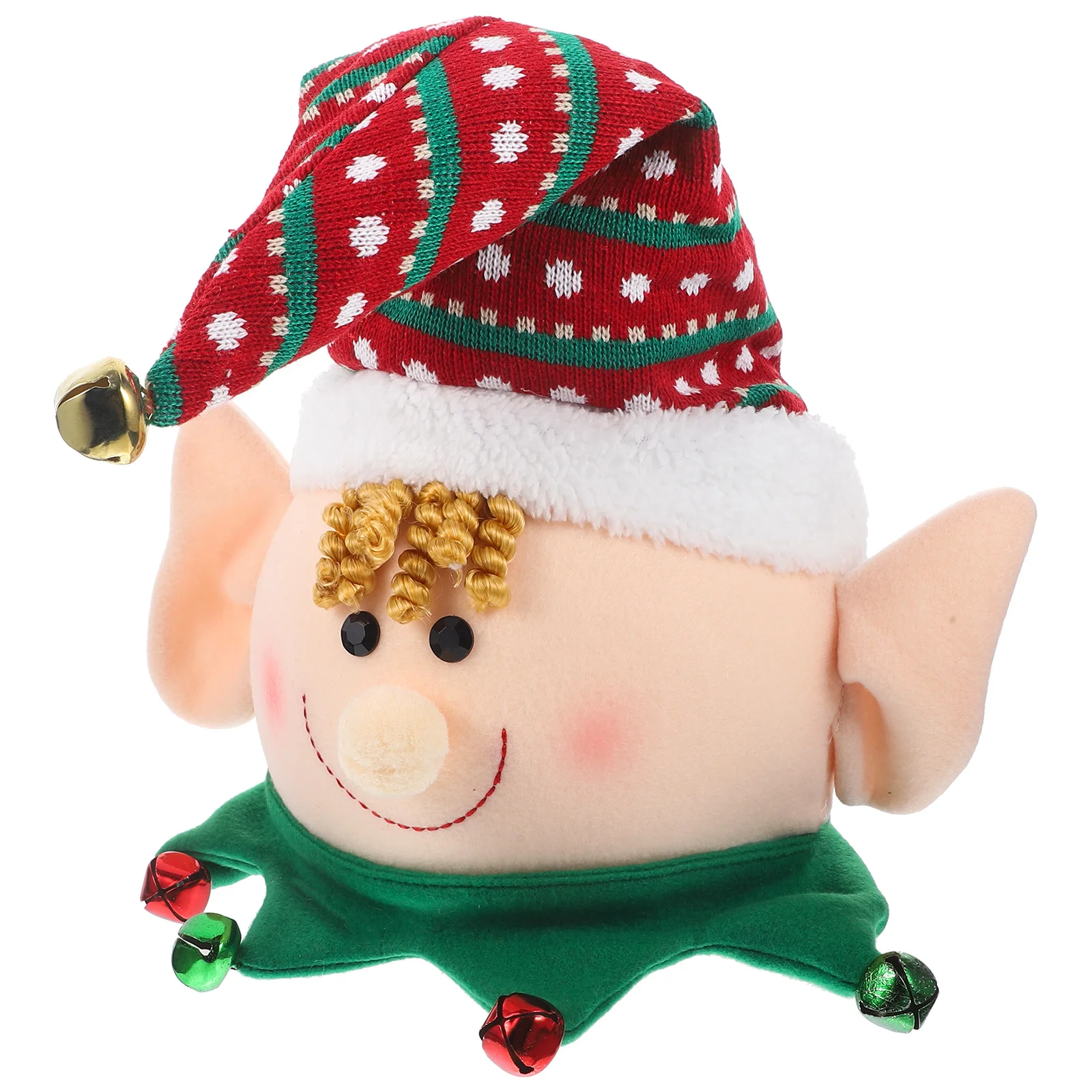 

Christmas Elf Treetop Topper Christmas Tree Ornament Party Adorable Elf Doll Adornment Festival Holiday Party Decoration