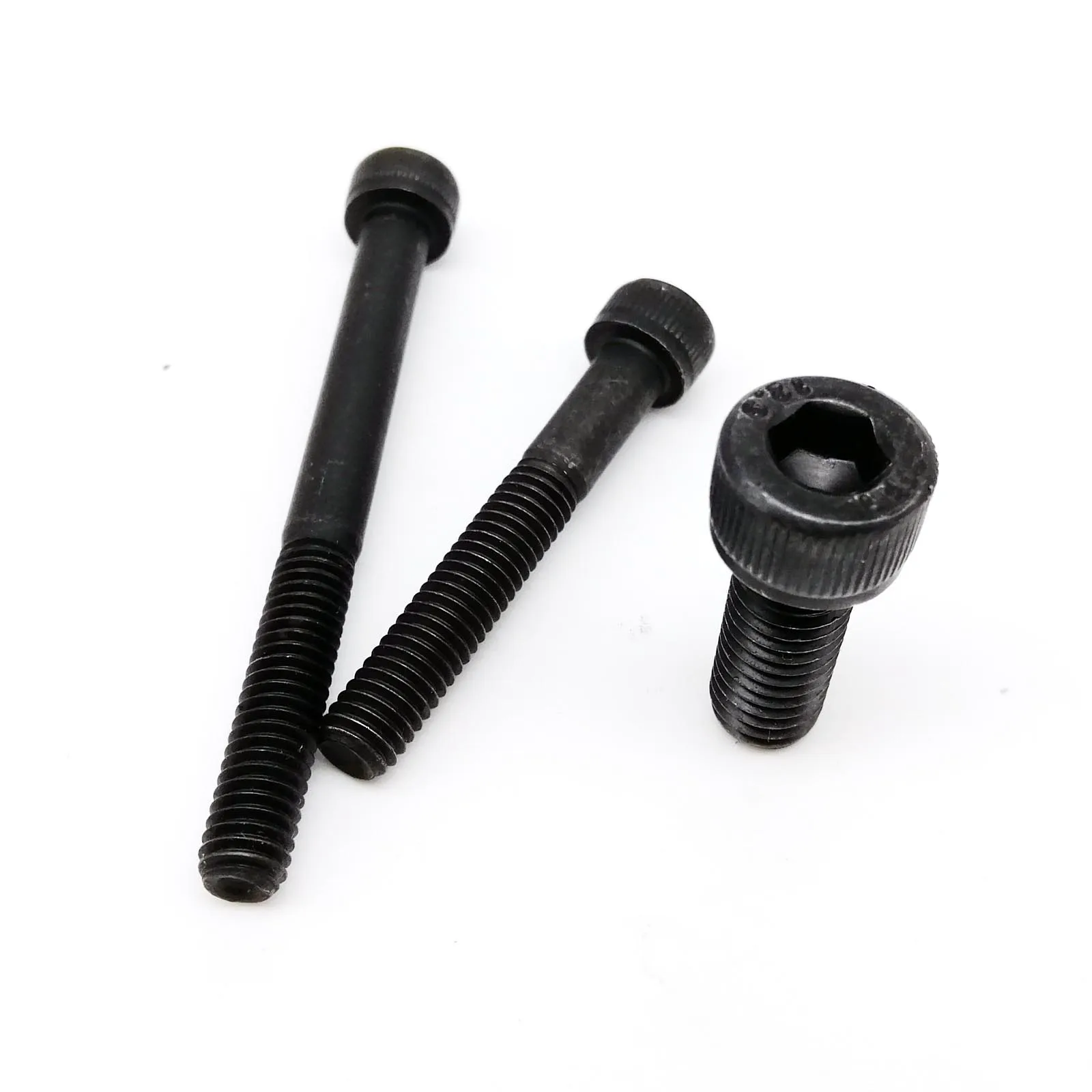 50pcs M1.4 M1.6 M2 M2.5 M3 M4 M5 304 A2-70 Stainless Steel Black Grade 12.9 DIN912 Hexagon Hex Socket Head Cap Allen Bolt Screw for Hexagon Socket Head Bolt Hex Socket Screw Hexagon Socket Screw Hexagon Socket Head Screw Stainless Steel Screw