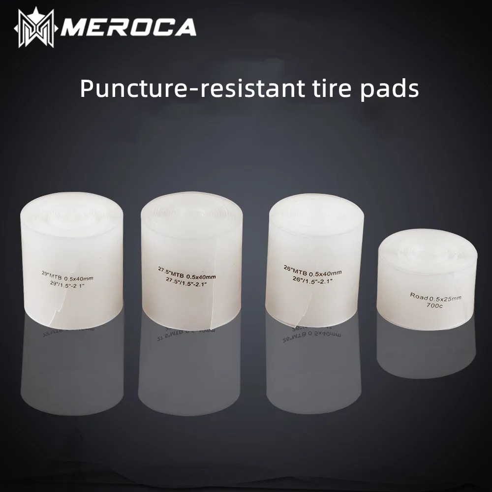 Bicycle Tire Puncture Protection Liners - Anti-Puncture Cycling Tape Set