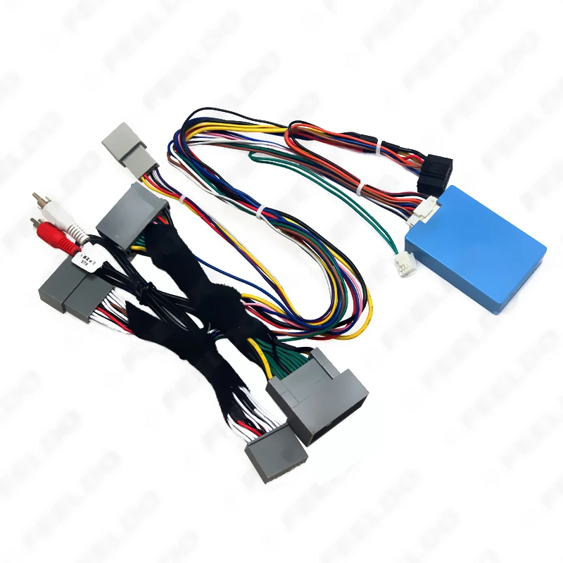 16 Pin Car Head Unit Harness Power Adapter Cable With Canbus For Honda