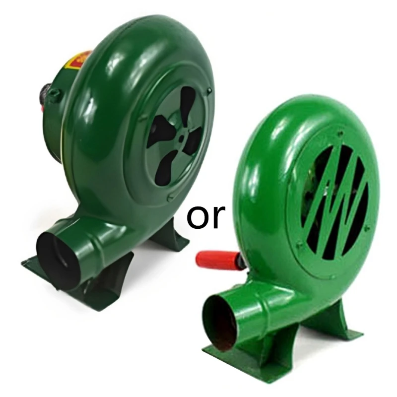 

Outdoor Cooking BBQ Fan Air Blower For Barbecue Bellows Hand Crank Tool for PICNIC Camping Handheld Cooking Fan Dropship