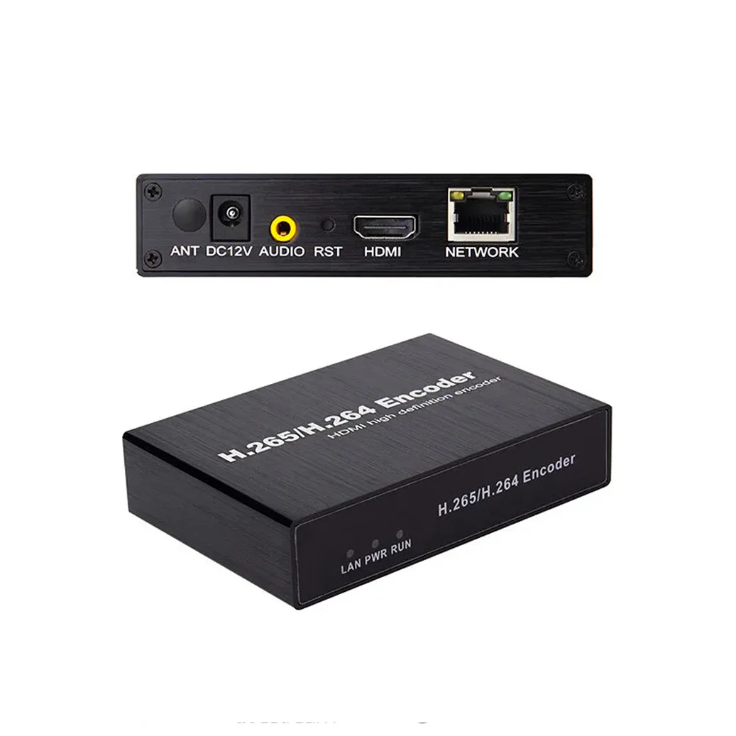 H.265 1080P HDM I 인코더 (RTMP/RTSP/SRT 스트리밍 라이브 방송 지원, AAC 오디오, 프레임 속도 조절 가능)