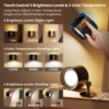 Indoor bedroom bedside wall light 360 ° rotating LED decorative wall light luxurious and convenient reading light dual head 3