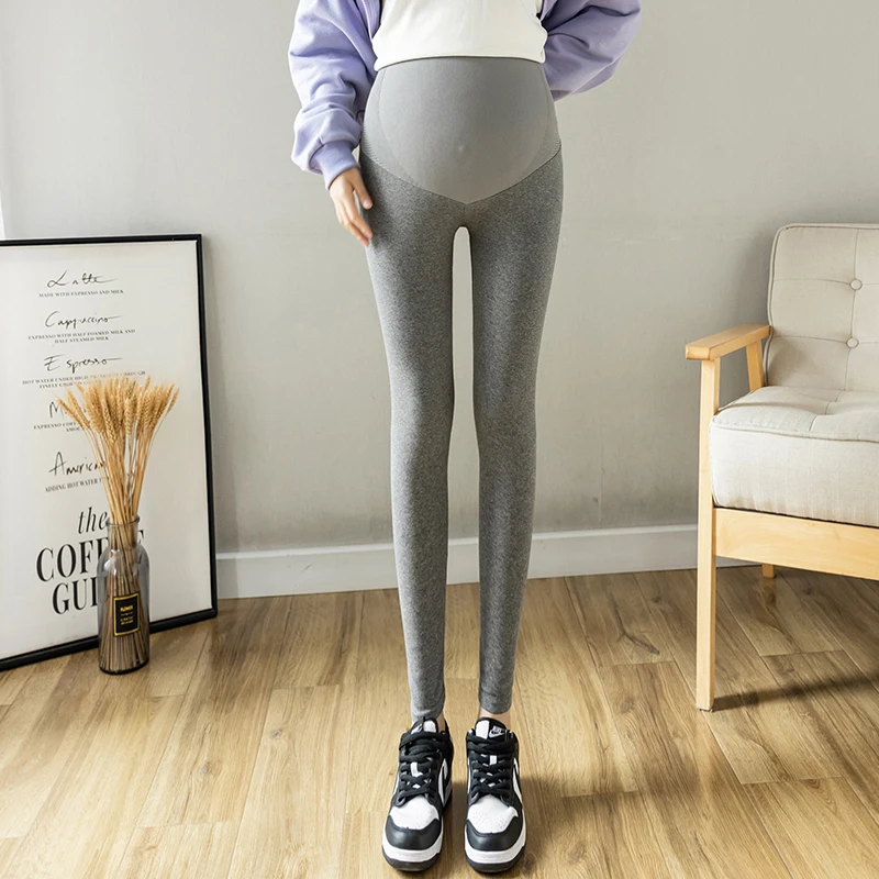 Pregnant Woman Adjustable Leggings Maternity Tights Pants Pregnancy High Waist Clothes Slim Fit Pencil Pants for Pregnant Women
