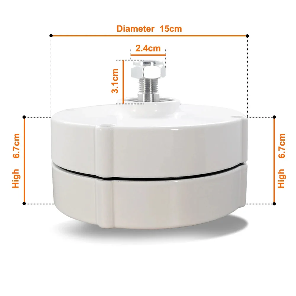 Solar Wind Generator Generators 500W Low Speed 12V 24V 3 Phase Gearless Permanent Magnet AC Alternators for Wind Water Turbine for Home Use