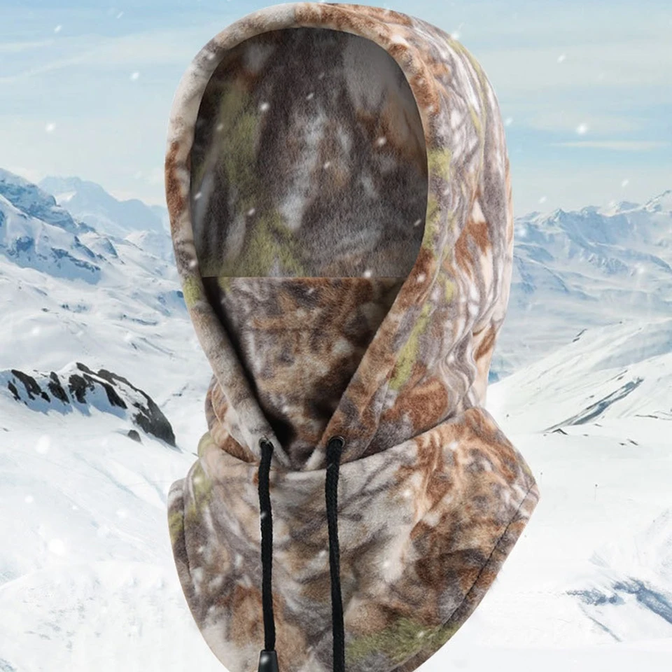 GTUBIKE Winter Warm Balaclava Cycling Cap Outdoor Sports Windproof Cap Ski Bib Polar Cold-proof Motorcycle Bicycle Hat Men Women 6
