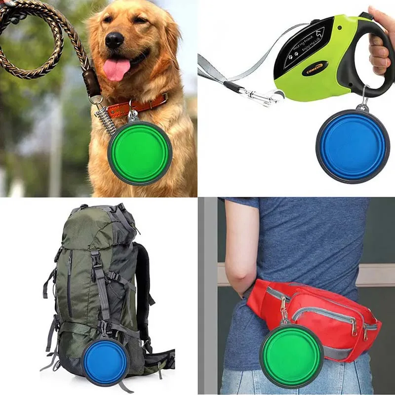 Title 22, Dog Bowl Pet Collapsible Bowls Travel Dog Cat W...