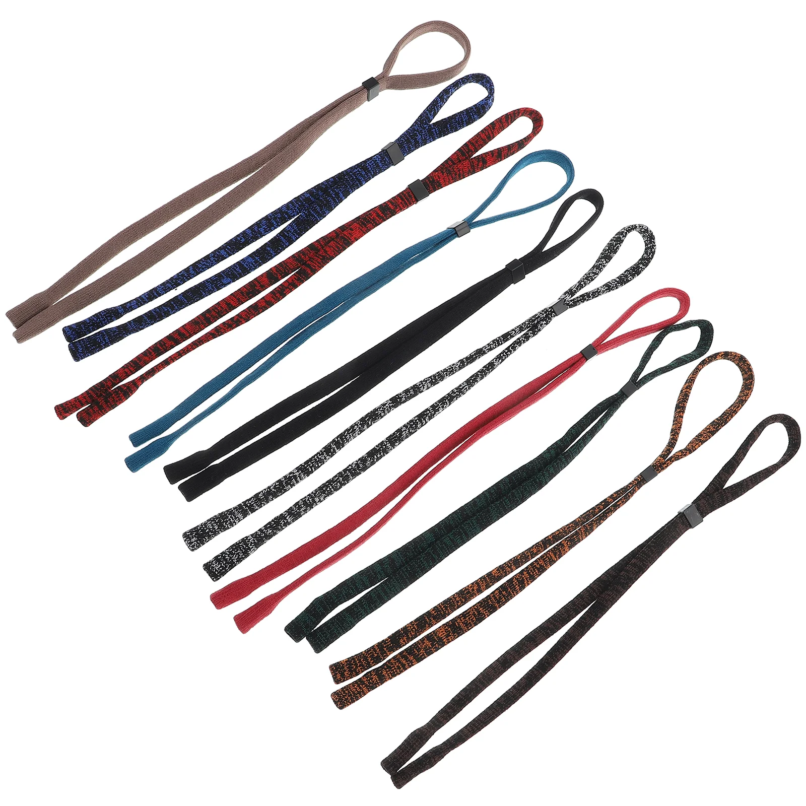 

10 Pcs Glasses Lanyard String Eyeglasses Straps Reusable Rope Sunglasses Holder Ropes Cords Spandex Nylon Chain Fixing Decor