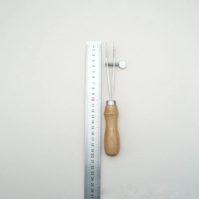 Adjustable Outside Edge Creaser for Leather Craft, Leather Tools for DIY, Handmade Durable Tools
