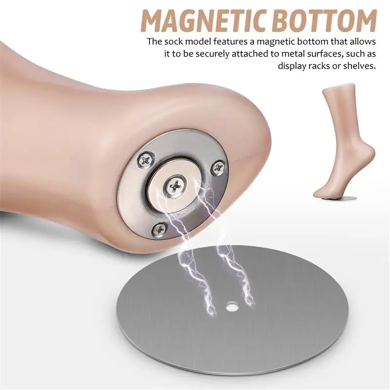 Female Foot Display Mold Socks Shoes Mannequin Modeling Feet Short Stocking DIY Photograph Jewelry Display