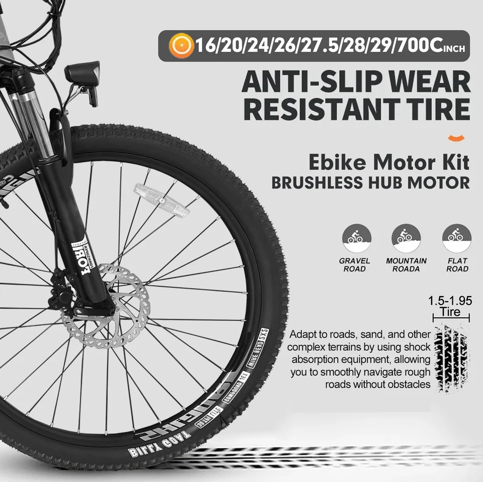 Ebike BAFANG G062 48V 750W moteur de Cassette arrière 20/24
