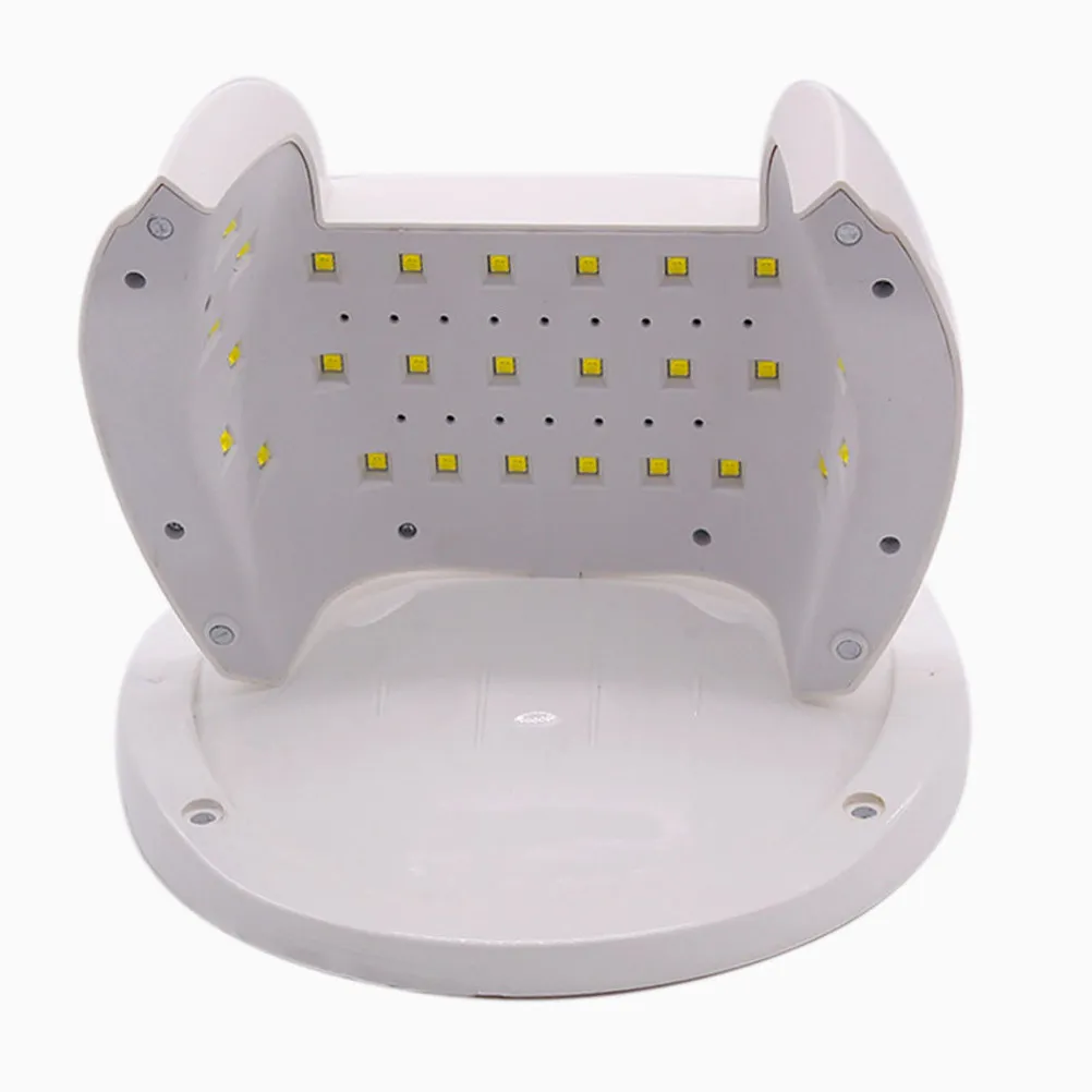 60W LED UV 젤 네일 라이트 램프, 매니큐어 페디큐어 가정용/전문가용 타이머 조절 기능 포함