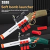 S686 Soft Bullet Shell Ejecting Toy Guns Weapons Sniper Rifle Manual Dart Blaster Shooting Game Toy Gun for Kid Children Outdoor 1