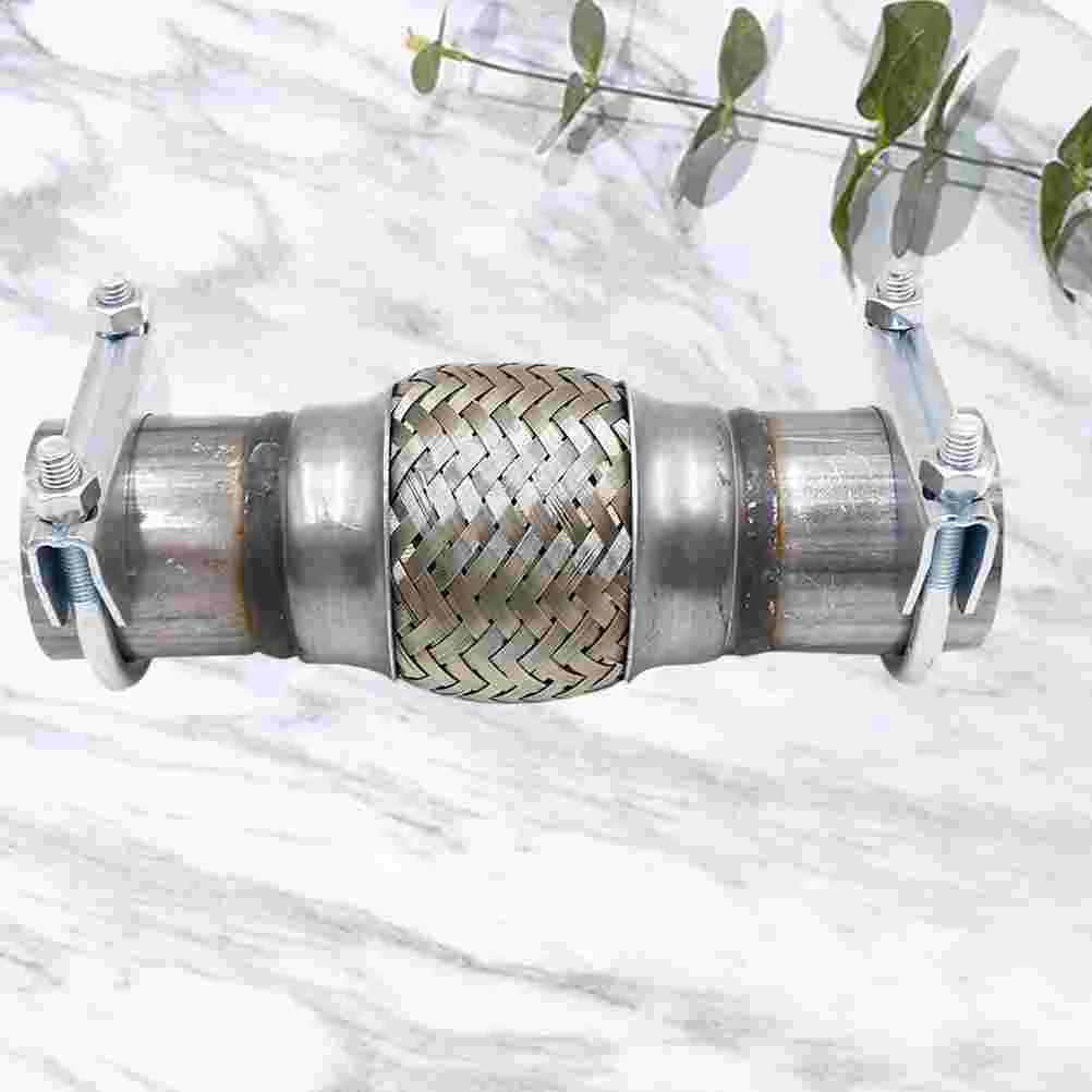 

Car Modification Parts Stainless Steel Corrugated Hose Exhaust Pipe Fittings Accessories