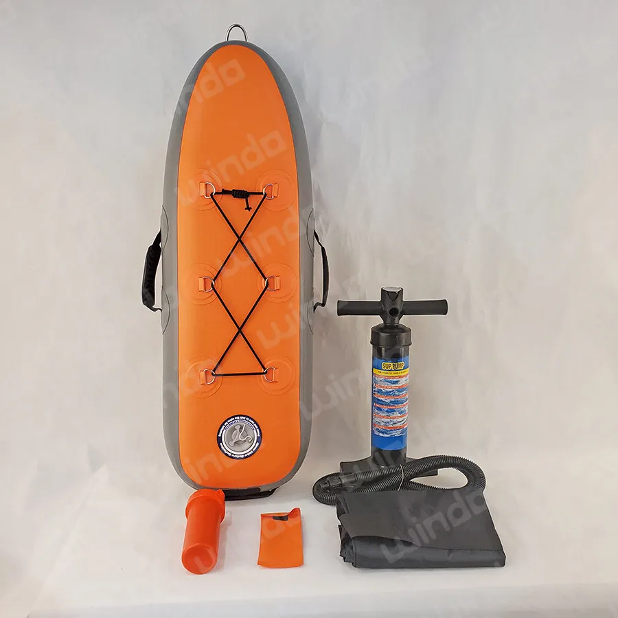 Drop Stitch 90x30x15cm Orange Color Inflatable Buoy Dive Spearfishing Float