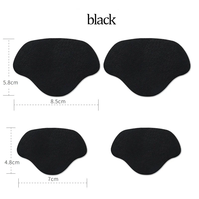 4 Pcs Sneaker Repair Patch Self-Adhesive Heel Patch Repair of Sneaker Hole Heel Suitable for most shoe types