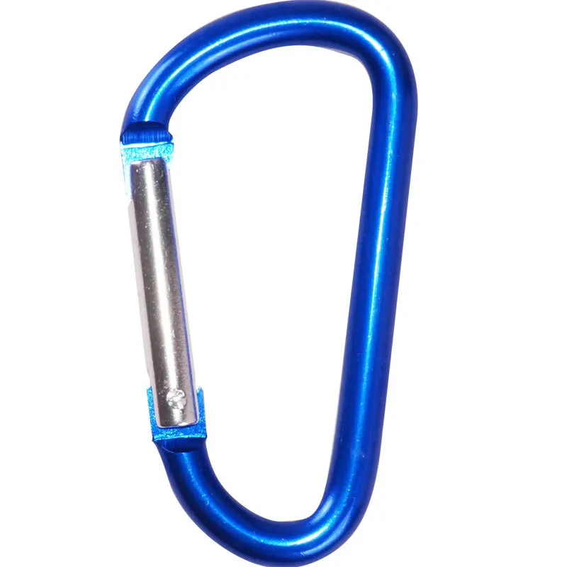 

D-type aluminum alloy quick hook outdoor carabiner backpack external padlock connection ring camping accessories