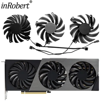 그래픽 카드 냉각 선풍기, INNO3D GeForce RTX 4070 Ti 4070 X3 OC 비디오 카드 선풍기, 85mm CF-12910S CF-12915S RTX4070Ti RTX4070