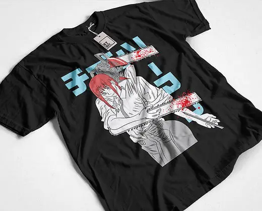 

Chainsaw Man cotton anime Shirt