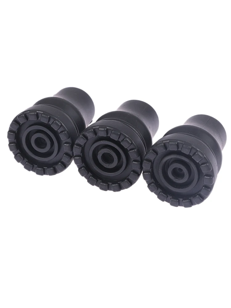 Description Picture 3 of itemRubber Pad Cap Non-Slip Walking Stick Crutch Cane Bottom Pads Cover Protector Climbing Hiking Pole Tip