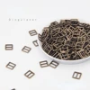 50pcs 3/3.5/4/5/6mm Mini Buttons Ultra-small Metal Buttons Belt Buckle Doll Bags Shoes DIY Doll Button Doll Clothes Accessories 6