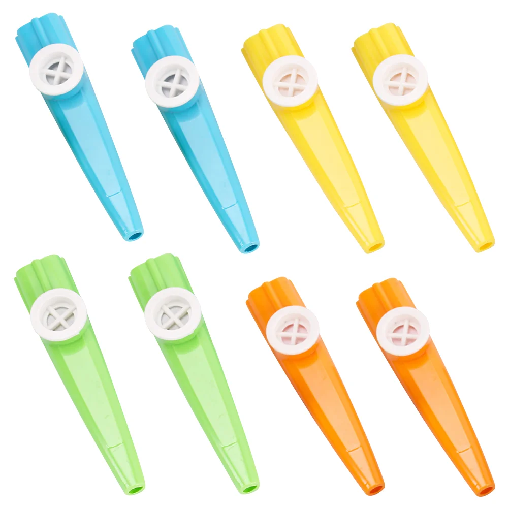 

8 Pcs Toy Kazoo Child Children’s Toys Performance Kazoos Plastic Guitar Partner