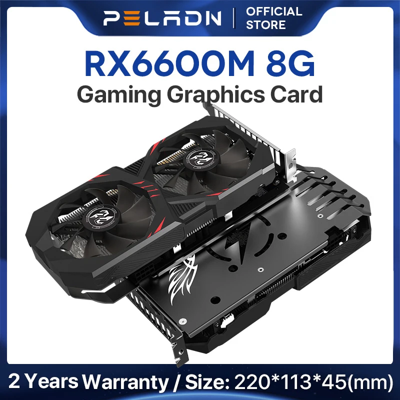 Peladn Nova Placa De V deo Rx6600m 8gb Gpu Gddr6 Placa Gr fica Amd Rx Peladn nova placa de v deo rx6600m 8gb gpu gddr6 placa gr fica amd rx
