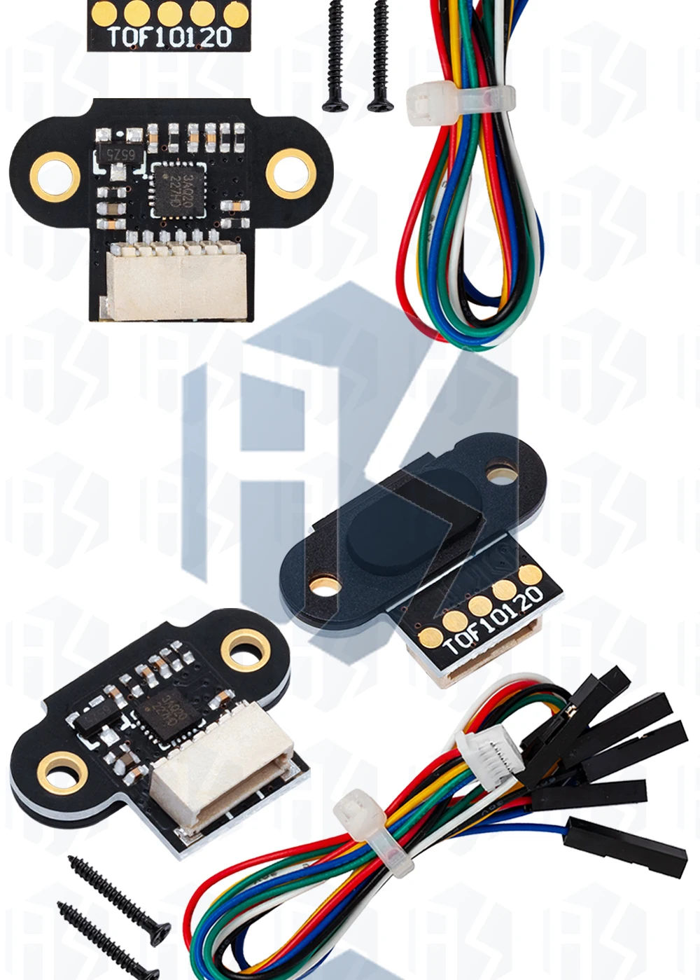1 ~ 5PCS Range Sensor Modul 10-180Cm Abstand Sensor TOF10120 Abstand Sensor Uart I2C Ausgang 3-5V Rs232 Schnittstelle für Arduino – Detail 21