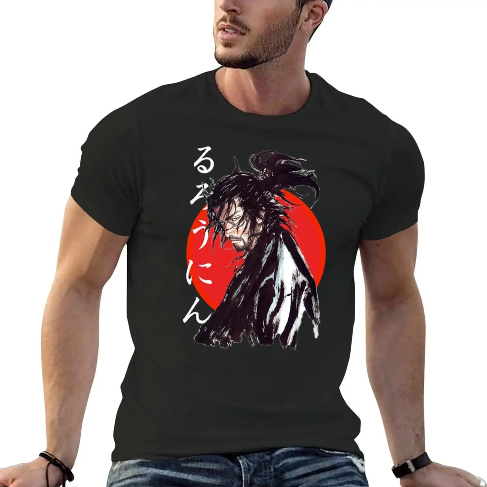 

Miyamoto Musashi T-shirt shirts graphic tees blacks men t shirts