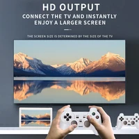 Coopreme XP18 Console de jeu TV sortie HD 7 ''écran rétro Console vidéo Portable contrôleur sans fil prend en charge le simulateur 4000mAh 4