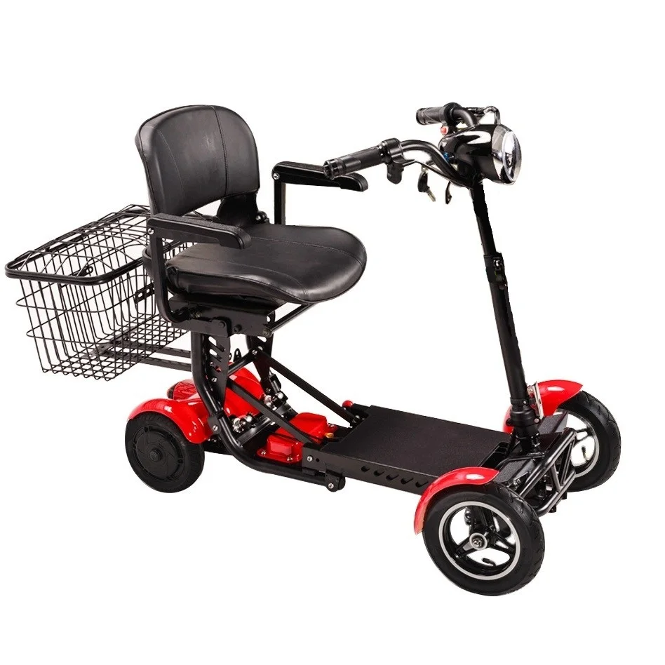 America Popular mini smart cheap 4 wheel electric scooter fastest folding electric scooter bike